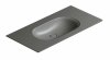 Catalano SFERA 100x50 umywalka prostokątna ciemny szary mat 0521010032